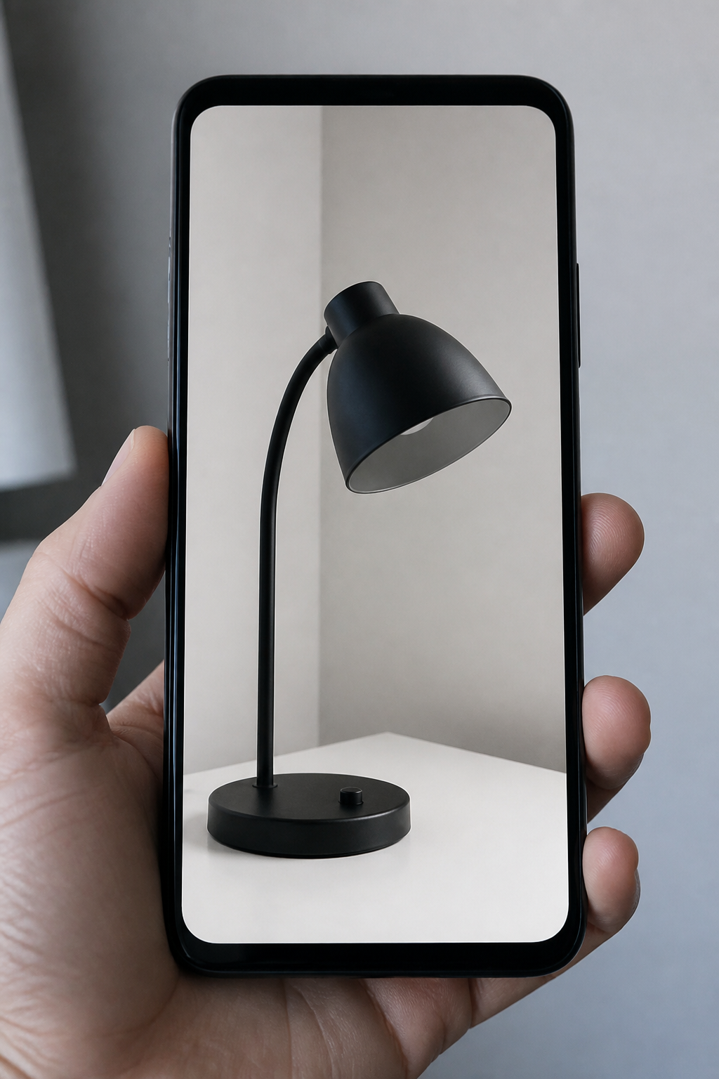A product clip on a phone